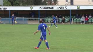 Hilights Peterborough Sports v Newport Pagnell Town 1792016 [upl. by Teiluj]