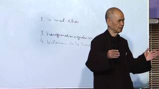 Dharma talk by Thich Nhat Hanh Summer Retreat Plum Village French  20140721 [upl. by Ppilihp]