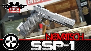 SSP1 NOVRITSCH HiCapa 51 Pistol  Airsoft Review en Español [upl. by Feodor]