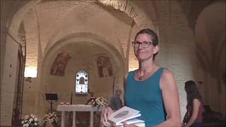 Angela Schulze Raestrup quotVon der Aachener Pfalzkapelle zur Pfalzkapelle in Val di Chienti Italienquot [upl. by Icnarf]