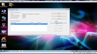 Como modificar o idioma do Windows 7 Profissional [upl. by Xylon]