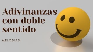 Adivinanzas para adultos con doble sentido [upl. by Nauqad978]