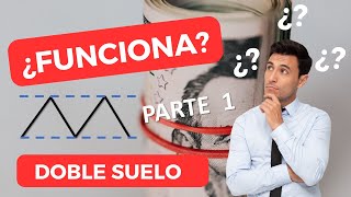 💰💰¿Funciona la figura de doble suelo PARTE 1 📈 Cuantificamos el patrón Chartista [upl. by Stelle828]