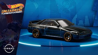 Hot Wheels Unleashed 2  Nissan Skyline GTR R32  Hissing Straights  Arcade Room [upl. by Beichner]