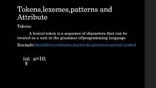 Role of Lexical AnalyserCompiler design [upl. by Cristina737]