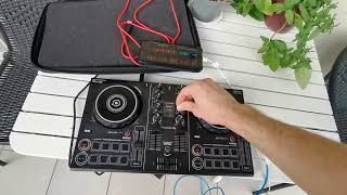 Playing with DDJ200 Android WeDJ and JBL Extreme 2 [upl. by Idak]