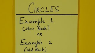 Class 9th NCERT Maths Circles Example 1New Book Example 2Old Book by Shilpa Chaudhary [upl. by Auric]