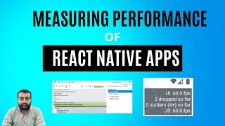 Measuring performance of react native application [upl. by Morie]