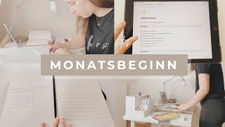 Monat ORGANISIERTER und MOTIVIERTER beginnen  Monatsplanung Bullet Journal Ordnung schaffen [upl. by Zaneski346]