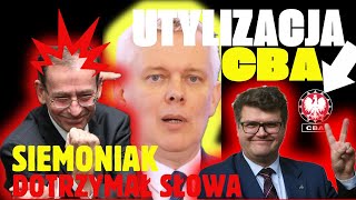 AGENCI ZIOBRY POLECĄ NA PYSK – NAGŁA LIKWIDACJA CBA❗️SIEMONIAK ROZWALA BEZPIEKĘ PiS I MAFIĘ WĄSIKA [upl. by Aicre555]