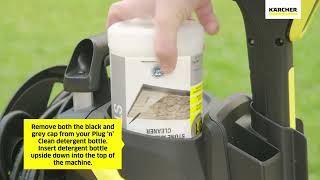 How to use detergent with my pressure washer  Kärcher UK [upl. by Andres874]