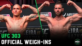 UFC 303 Official Weighins [upl. by Psyche869]