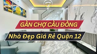 Bán Nhà Sổ Hồng Riêng Giá Rẻ Ngay Chợ Cầu Đồng Ngã Tư Ga Giáp Gò Vấp [upl. by Eelaroc]