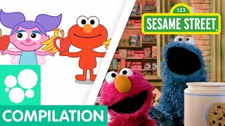 Sesame Street Nursery Rhymes Songs Compilation with Elmo and Friends [upl. by Ayet662]