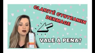 RESENHA DO CLARITÉ DERMAGE [upl. by Buehler]