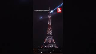 Eiffel Tower Looks Majestic During Paris Olympics Opening Ceremony [upl. by Renie]