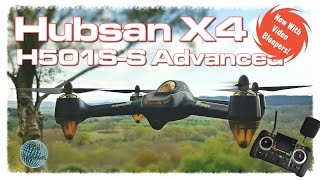 Hubsan X4 H501S Advanced H501SS Upgrade Model  Full Review and Flight [upl. by Pagas]