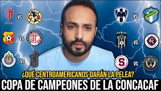 ASÍ QUEDARON LOS CRUCES DE LA CONCACHAMPIONS 2024 [upl. by Droffig]