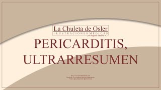 Pericarditis Ultrarresumen [upl. by Holey]