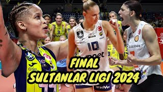 FENERBAHCE OPET KALAHKAN ECZACIBASI DYNAVIT DI BABAK FINAL SULTANLAR LIGI 2024 [upl. by Quin618]