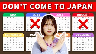 Don’t Come to Japan during These Months  Bad Times amp Best Times to Visit Japan 2025 [upl. by Atirak]