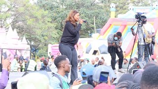 SANAIPEI TANDE GETS EMOTIONAL OVER FALLEN GENZs WHILE PERFORMING AT SHUGENZ CONCERT AT UHURU PARK [upl. by Homovec934]