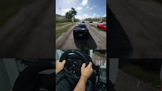 DRAG RACE 2022 FAST AND FURIOUS DODGE CHARGER SRT HELLCAT shorts car gaming steeringwheel [upl. by Aisatan]