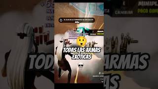 Armas exóticas en Fortnite chapter 2 remix  Fortnite recarga fortniteclips fortnite [upl. by Annirok]