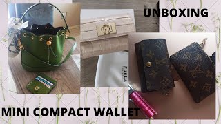 UNBOXING FURLA E LUTILITA DEI MINI COMPACT WALLET [upl. by Yelrahc]