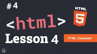 Lec 4 HTML Component الحصة 4 تعرف على مكون html وعناصر ال body [upl. by Nnylanna876]