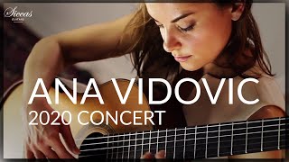 ANA VIDOVIC Classical Guitar Concert 2020  Live Chat with Ana Vidovic [upl. by Nacnud]