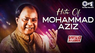 Mohammad Aziz Hits  Video Jukebox  Sada Bahar Nagme  My Name Is Lakhan Aye Sanam Ek Raja Hai [upl. by Kuska]