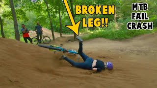 Best MTB Fails Of 2024 9  MTB Crashes of 2024  Mtb classic [upl. by Atinat]