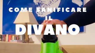 Come sanificare un divano senza l’utilizzo di prodotti chimici 🍃 pulirefacile cleaning pulizia [upl. by Alliw]