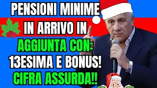 Dicembre da Record per le Pensioni Minime Importo Totale con Tredicesima Bonus e Quattordicesima [upl. by Banna970]