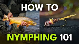 How to Fly Fish With Nymphs — Nymphing Tips for Beginners  Module 6 Section 3 [upl. by Ahsetra743]