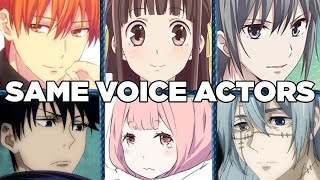 Fruits Basket Tensei All Characters Japanese Dub Voice Actors Seiyuu Same Anime Characters [upl. by Nivonod]