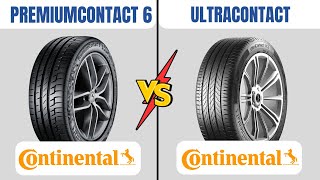 Continental Ultracontact vs Premiumcontact 6  Which One Is Better [upl. by Nosreg]