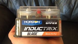 Blade Inductrix BNF Ultra Micro EDF Quadcopter Drone with SAFE Unboxing Maiden Flight and Review [upl. by Luis]