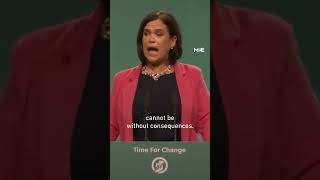 Mary Lou Mcdonald  Time for Change israel palestine [upl. by Ralfston]