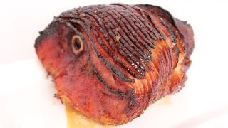 Honey Glazed Ham Recipe  Laura Vitale  Laura in the Kitchen Episode 556 [upl. by Tandy939]