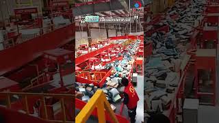 Parcel Sorting Conveyor conveyor sorting [upl. by Dimah78]