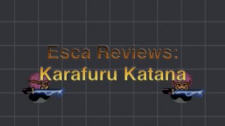 Graal Era  Reviewing The Karafuru KatanaBlack friday limited melee [upl. by Oranneg]