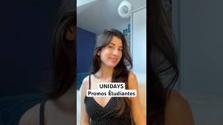 UNIDAYS  Promos Étudiantes [upl. by Abehs533]