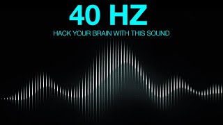 Pure 40 HZ Binaural Beats The Frequency for FOCUS MEMORY and CONCENTRATION [upl. by Damales]