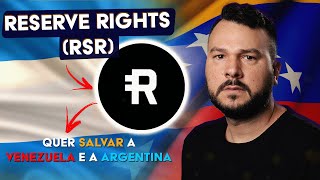 Reserve Rights RSR  O PROJETO QUE QUER SALVAR OS PAÍSES DA INFLAÇÃO [upl. by Oelak981]