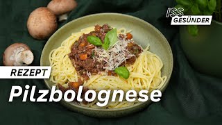 Rezept für Spaghetti Bolognese vegan mit Pilzen  AOK [upl. by Emia]