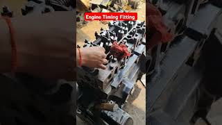 Engine Timing Fitting shorts jcb3dx jcbvideo bombayjcbgarage [upl. by Amitak]