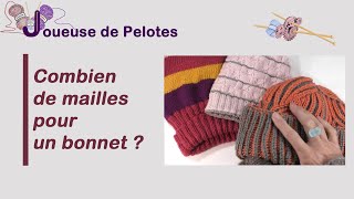 Quel point choisir pour tricoter un bonnet [upl. by Inalej]