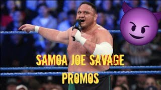 Samoa Joe Savage Promos [upl. by Lupiv]